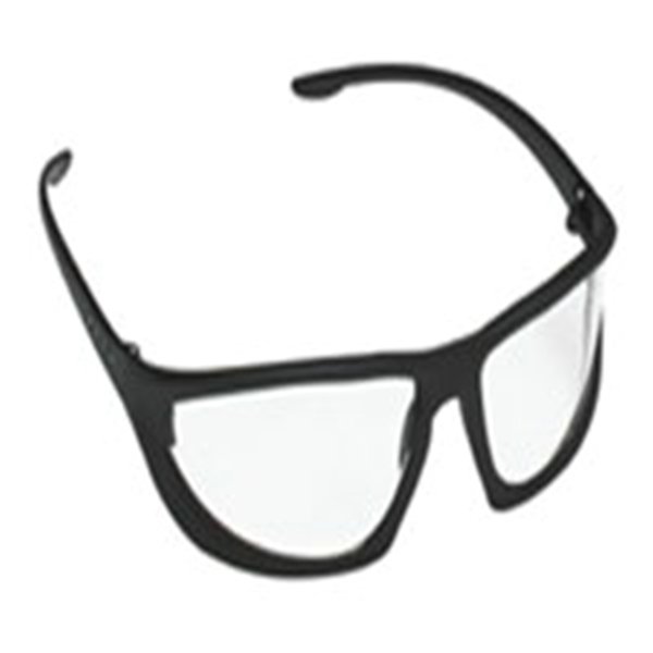 GLASSES,FLYWEAR BLACK FRAME/CLEAR LENS - Clear Lens